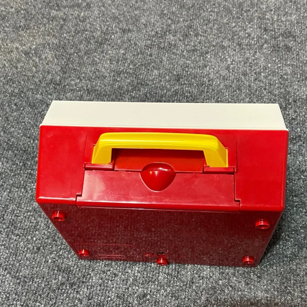2014 Mattel‎ Fisher-Price Music Box Record Player with 5 Records TESTED Works